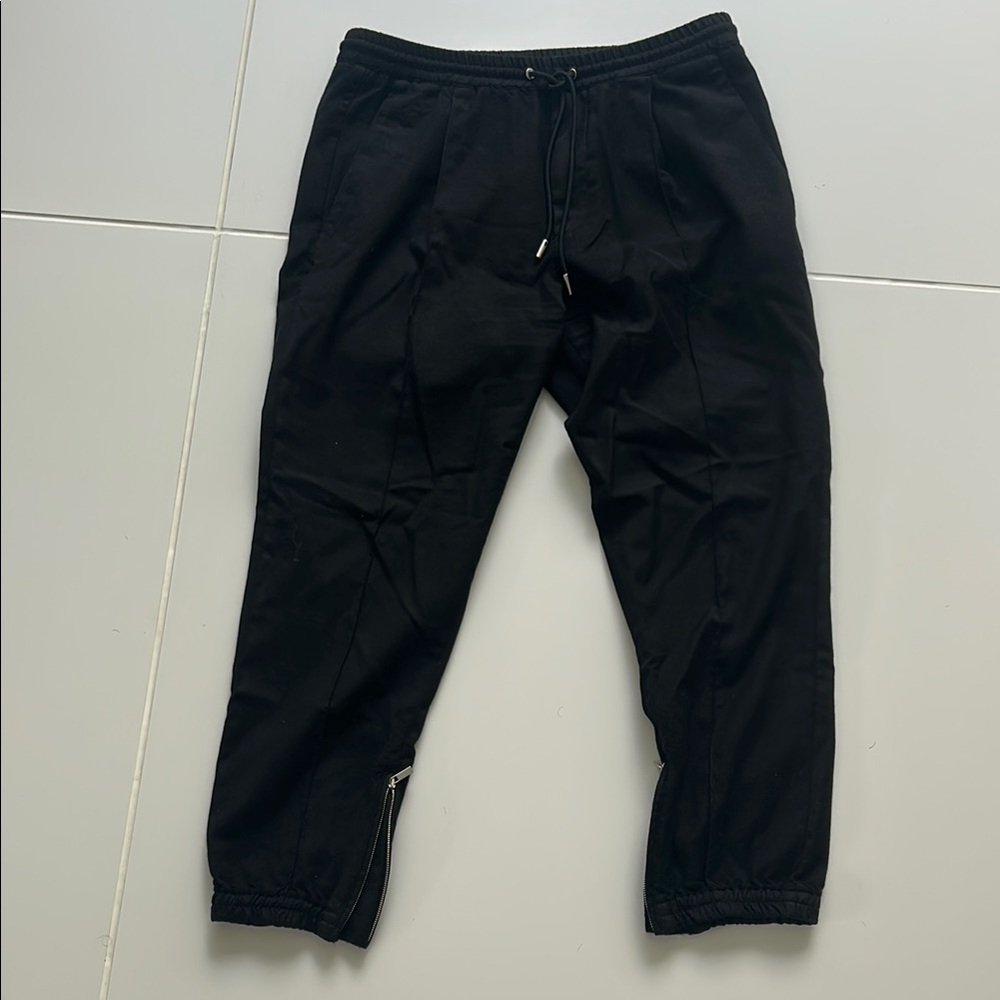 Dior Black Joggers with Relaxed Tapered Fit